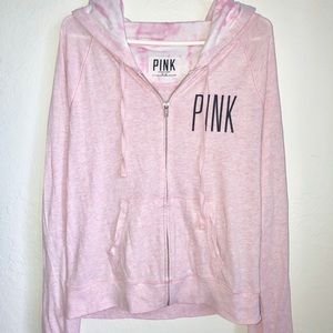 PINK Zip up Hoddie